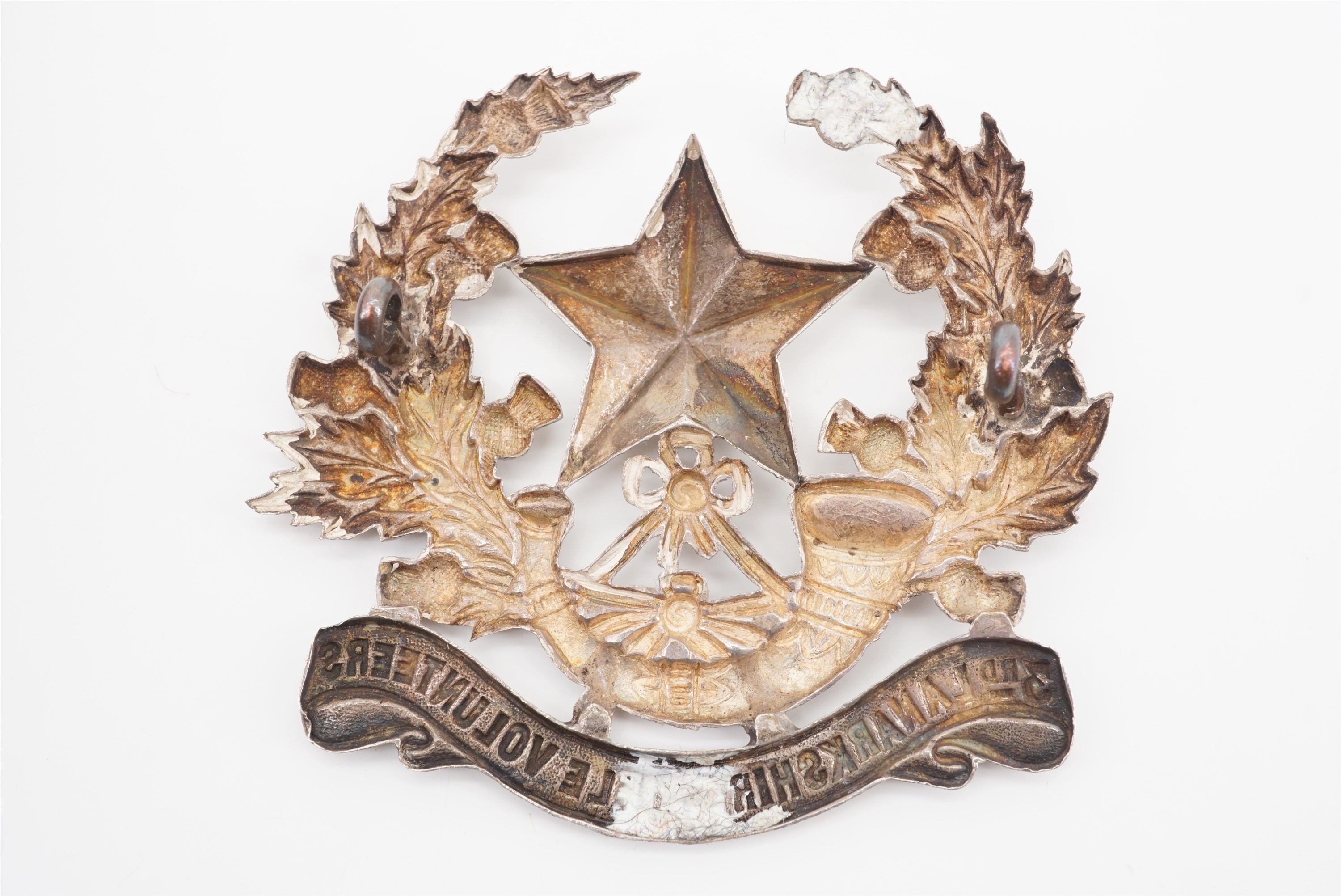 A 3rd Lanarkshire Rifle Volunteers glengarry badge - Image 2 of 2