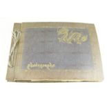 A 1950s photograph album containing BAOC ephemera, photographs of Hong Kong and the far east, a 1960