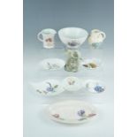 10 Radford Pottery dishes, bowl, jugs etc., second half 20th Century, bowl 19 x 8.5 cm