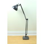 A mid 20th Century Herbert Terry & Sons Ltd Anglepoise type lamp, the base marked "L44-1 BLF", 105