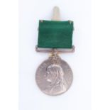 A Victorian Volunteer Long Service medal