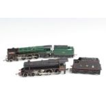 Two Hornby model railway locomotives, Oliver Cromwell - Silver Seal and L.M.S locomotive Black Five