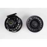 A Shakespeare Sigma #7/8 fly fishing reel together with spare spool