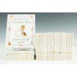 A complete set of modern Beatrix Potter "Peter Rabbit" books, with associated no 5, comprising books