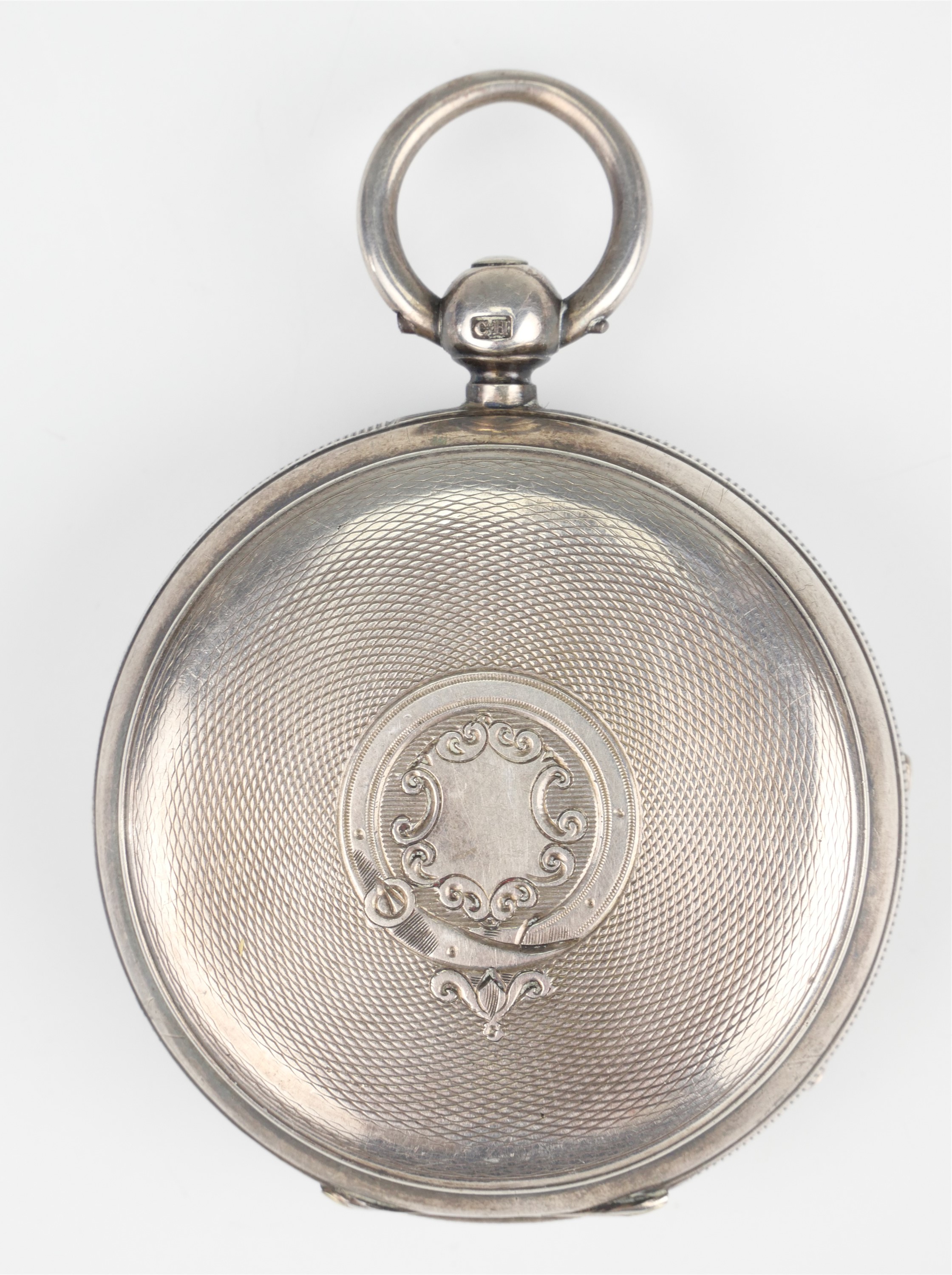 A Victorian silver key-wound pocket watch, (movement un-named, a/f) - Image 2 of 5