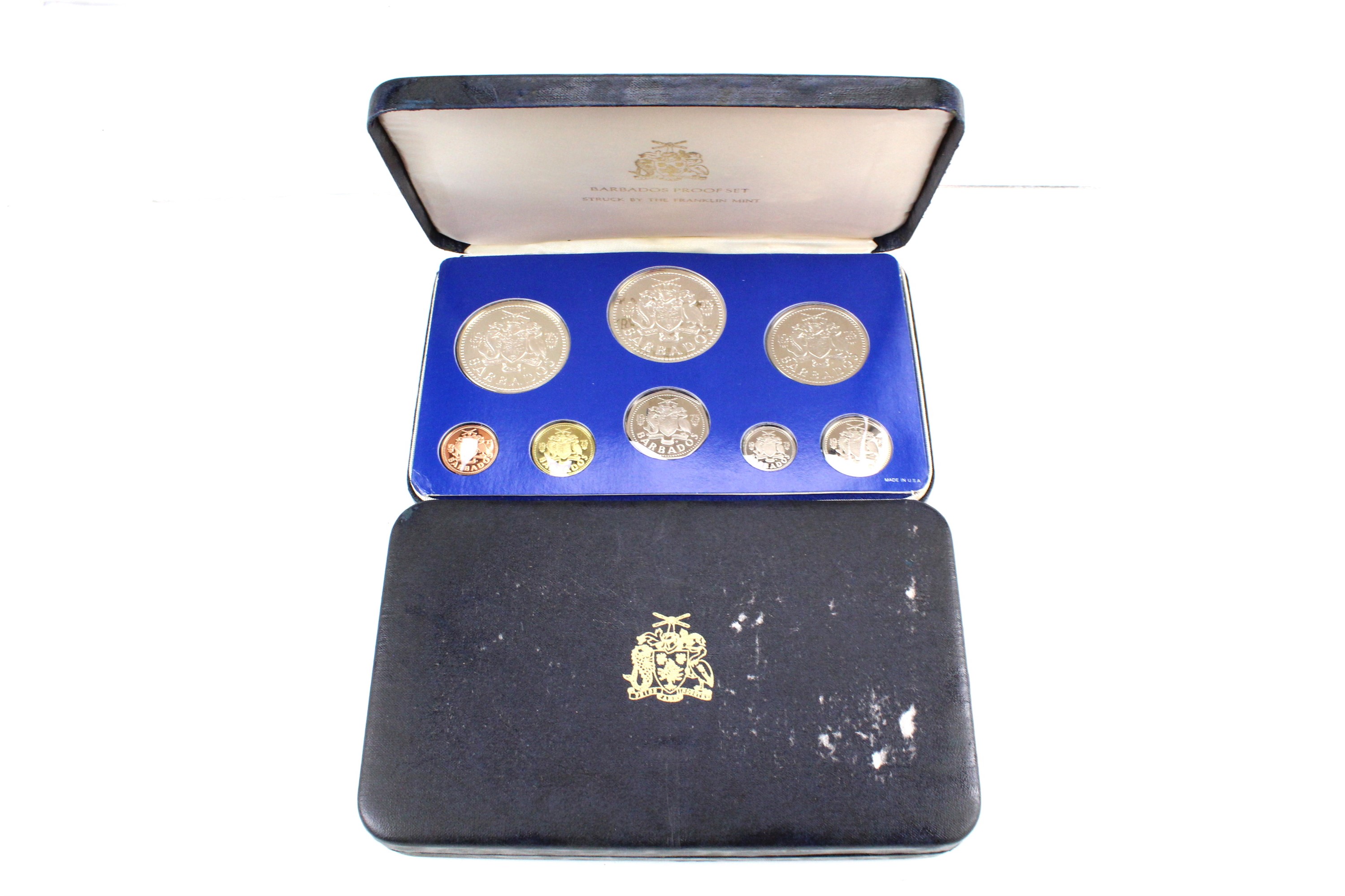 A group of coin proof sets, comprising a 1973 "First National Coinage of Barbados", a 1974 and a - Image 3 of 3