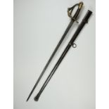 A French Mle 1816 heavy cavalry sword utilising an 1811 dated AN XI blade