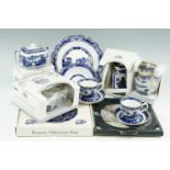 A group of boxed Rington's ceramics, including Mailing and Willow Pattern, together with a Rington's