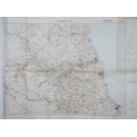 A Second World War German Wehrmacht invasion map of Newcastle upon Tyne