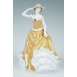 A Royal Doulton figurine, Patricia, 22 cm