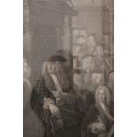 After Sir William Hogarth "To the Right Honourable Earl Onslow", a portrait of the Earl as speaker