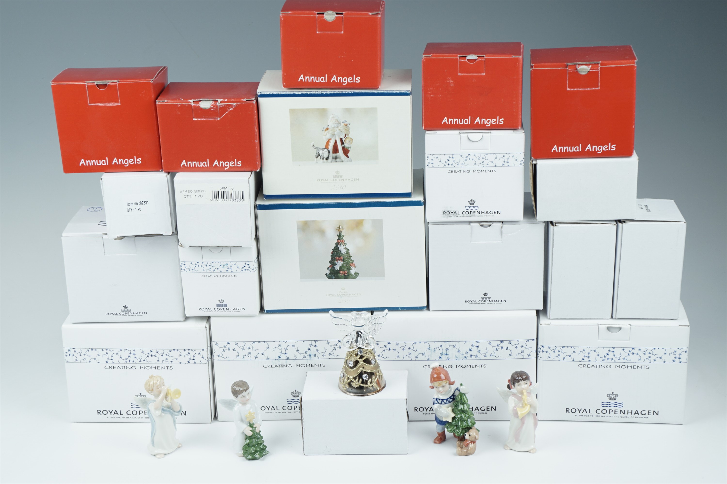 Nineteen boxed Royal Copenhagen Christmas figurines etc - Image 2 of 2