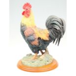 A Border Fine Arts, 'Cockerel', 30 cm high