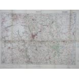 A Second World War German Wehrmacht invasion map of Sheffield