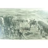 After S Durand "The Relief of Ewoke - The Battle of Ginghilova: The Zulu Attacking Lord Chelmsford