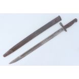 A Home Guard issue US M 1917 bayonet