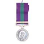 A General Service Medal with N W Persia clasp to 47366814 Pte S Pridmore, York and Lancaster