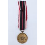 A German Third Reich War Merit medal