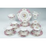 A Royal Albert "Lady Carlyle" teaset