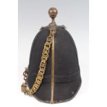 A Victorian Royal Artillery officer's Home Service Pattern helmet