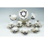 A late Victorian / Edwardian Royal Albert floral pattern teaset