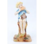 A mid 20th Century Royal Worcester figurine 'Peter Pan' signed by F Gertner, model number 3011, 20