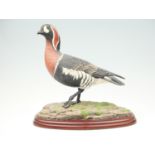 A Border Fine Arts, 'Red Breasted Goose', 30 cm high
