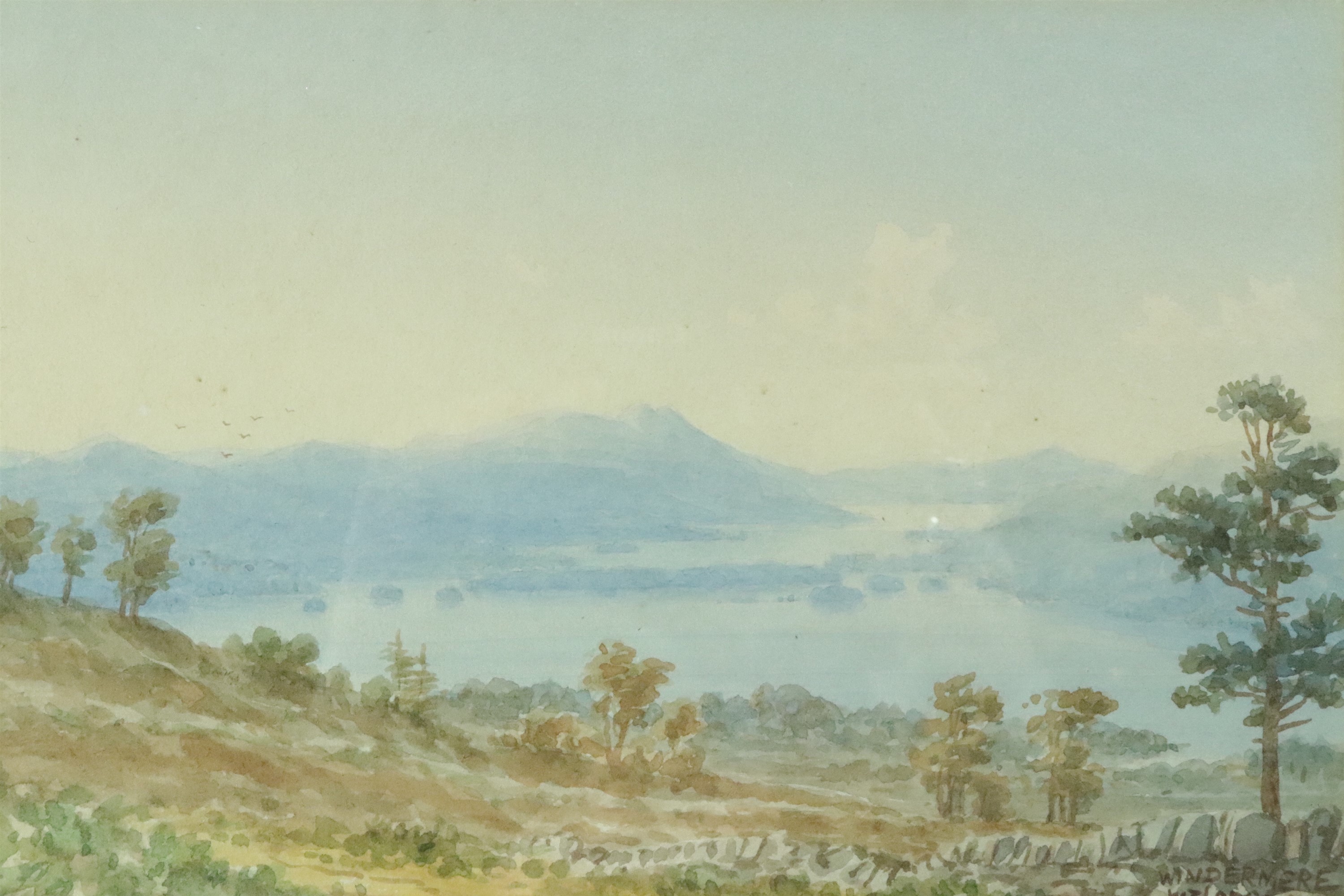 William Taylor Longmire (British, 1841 - 1914) "Windermere", together with one other Lake District - Image 7 of 8