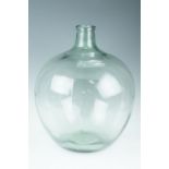 A late 20th Century glass carboy, 46 x 55 cm