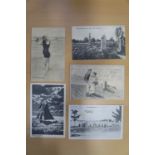 A quantity of largely Imperial German postcards and similar ephemera including army unit photographs