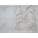 A Second World War German Wehrmacht invasion map of Barmouth