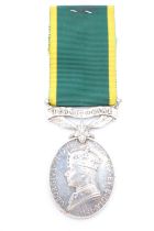 An Efficiency Medal to 3599947 Sjt H Crewdson, Royal Berkshire Regiment