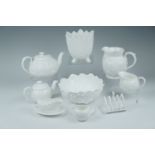 A Coalport Countryware teaset together with bowl, jug etc