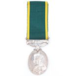 An Efficiency Medal India to Sjt J D Lambeth, Bengal Artillery, AFI