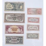 A quantity of Second World War Imperial Japanese Government occupation banknotes