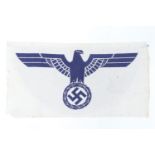 A German Third Reich Kriegsmarine sports vest national emblem