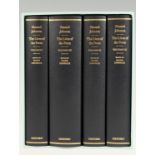 Samuel Johnson, "The Lives of the Poets", four volumes in slip case, Oxford