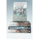 Bernard Cornwell, Sharpe novels, author-inscribed, first and later editions