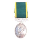 An Efficiency Medal to 3314688 Pte J Kyle, Highland Light Infantry