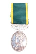 An Efficiency Medal to 3314688 Pte J Kyle, Highland Light Infantry