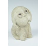 A 1930s ceramic Bonzo the dog, 12 cm