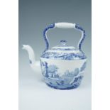 A large Spode Italian ware teapot, 31 cm