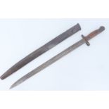 A Pattern 1907 bayonet by Remington, bearing 3rd Norfolk Regiment unit marks