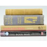 A quantity of books on the Boer War