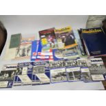 Small collection of Chelsea football club programmes and related ephemera