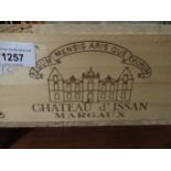 Unopened case of six bottles, Chateau d'Issan Margaux, 2014