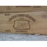 Unopened case of twelve half bottles, Chateau Doisy-Vedrines Grand Cru Classe, Sauternes 2013