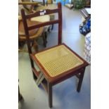 20th Century mahogany metamorphic library step / chair