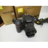 Nikon D7100 camera with Fisheye lens