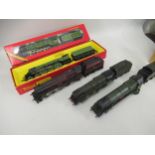 Group of five various 00 gauge railway engines